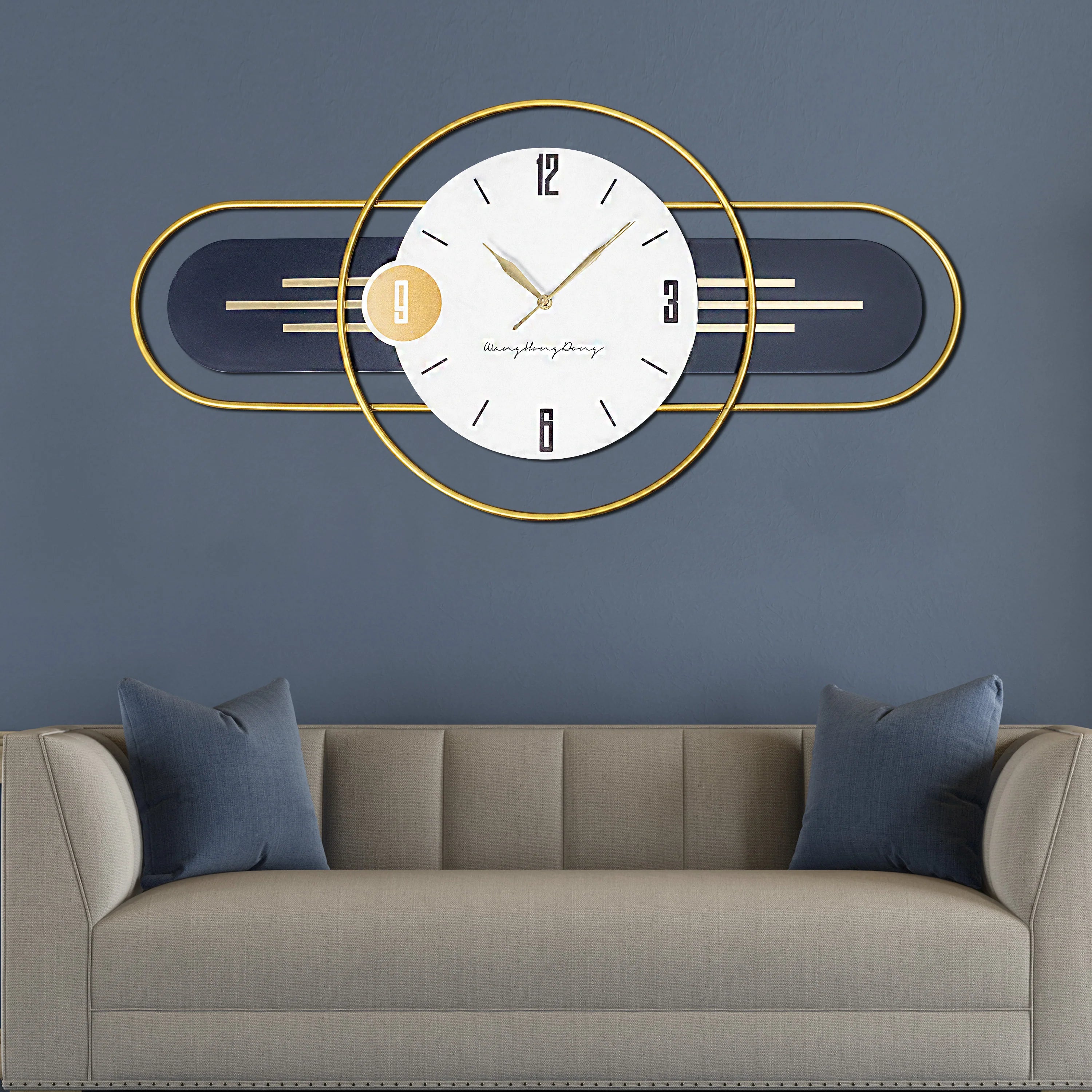 Enchantment Metal Wall Clock - Shreya home decor