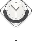 Wall clock, home living room decoration, hanging accessories, clock, Internet celebrity and atmospheric quartz clock Size 62*40