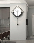 Wall clock, home living room decoration, hanging accessories, clock, Internet celebrity and atmospheric quartz clock Size 62*40