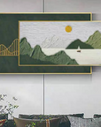 Landscape Modern Crystal Wall Painting (50×180 CM)