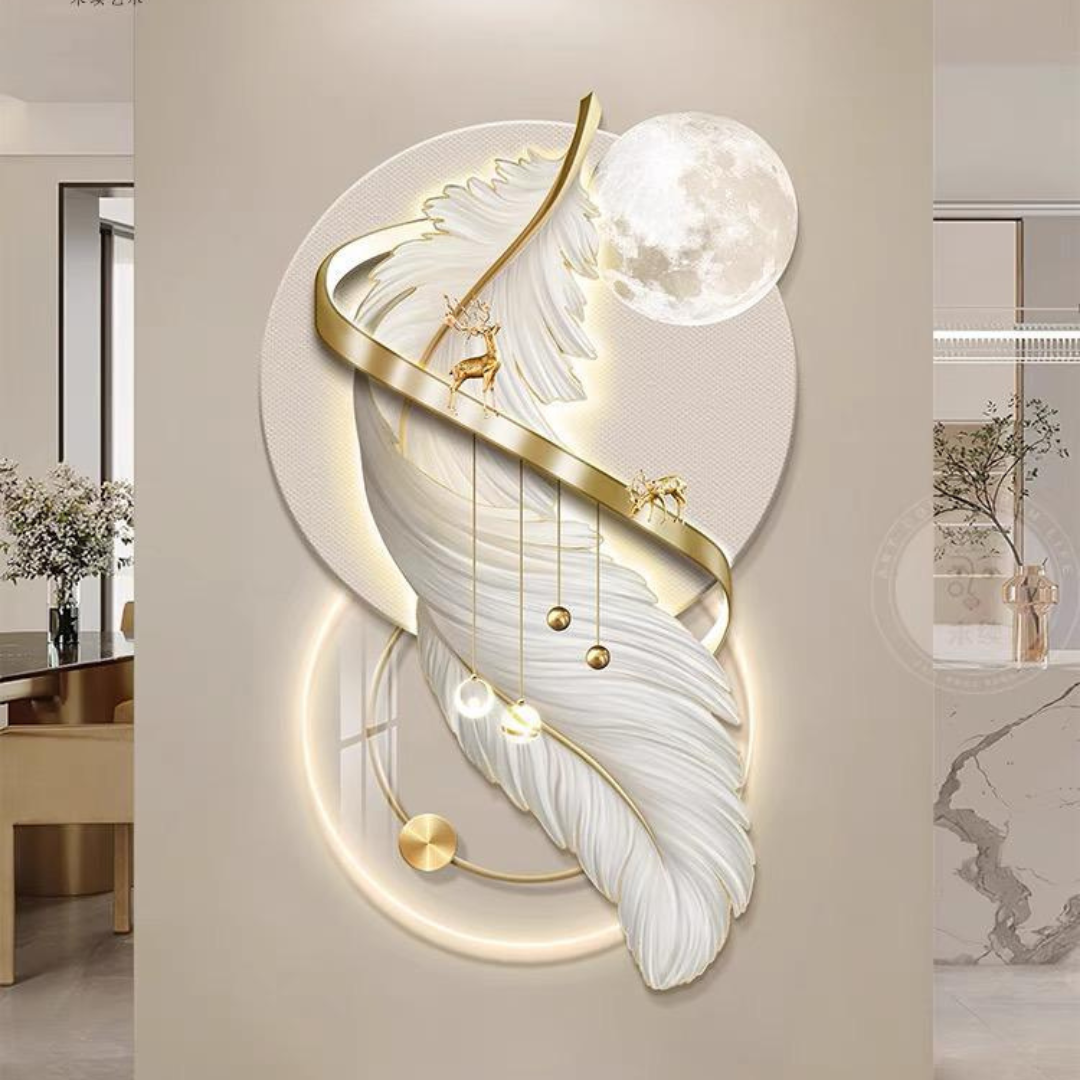 Modern light luxury entrance hall decorative painting living room corridor - Shreya home decor