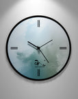 WHISPERING CLOUDS WALL CLOCK ART